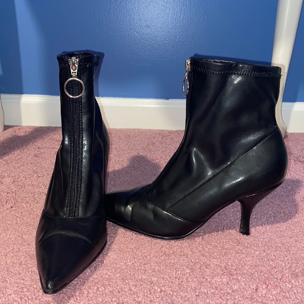 Black Short Booties